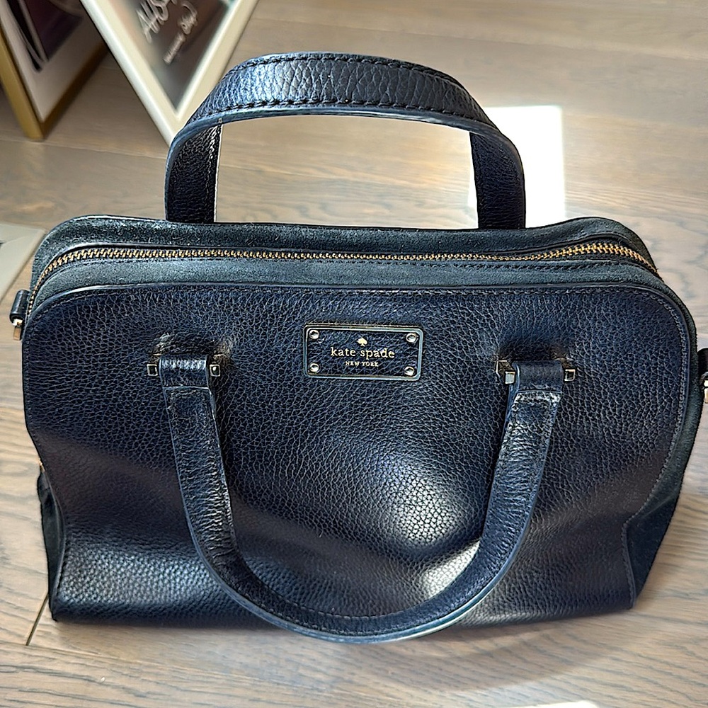 Kate Spade Black Leather Handbag